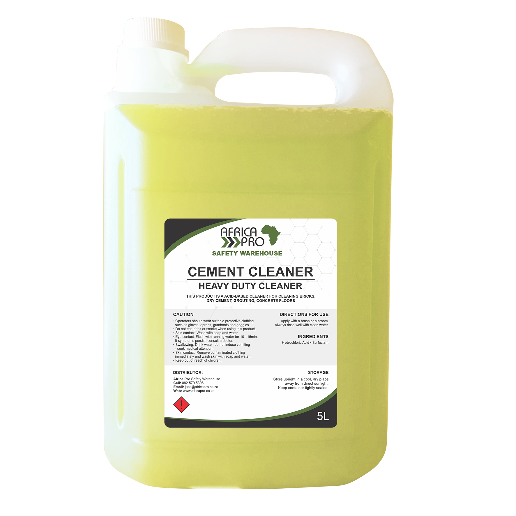 Africa Pro Cement Cleaner 5lt