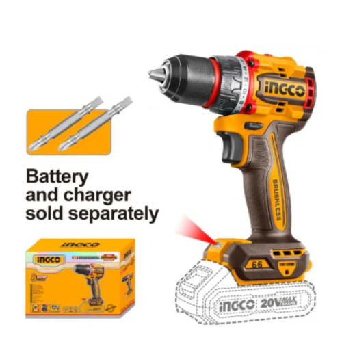 Ingco 20V Lithium-Ion Cordless Drill