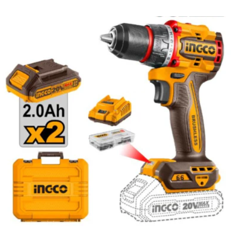 Ingco 20V Lithium-Ion Cordless Drill