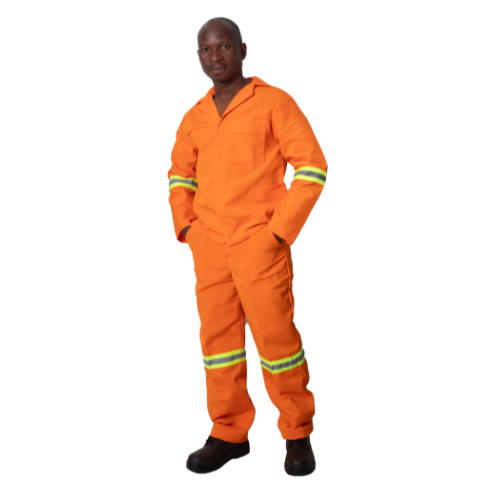 Vulcan Workwear Econo Worksuit with Reflective Tape