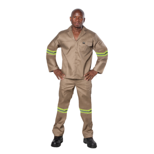 Vulcan Workwear Econo Worksuit with Reflective Tape
