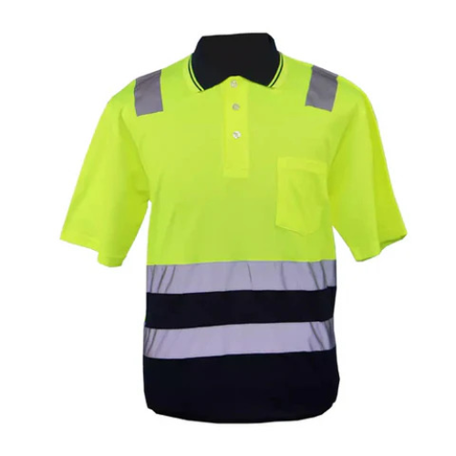 Vulcan Workwear Hi Viz Golf Shirt