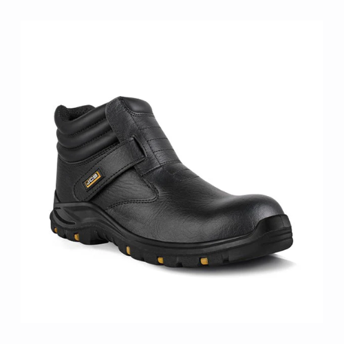 Bubu③ J726 STIMELA GUMBOOT GUMBOOT BLACK GREY + STEEL TOE GUMBOOT - Neptun