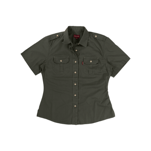 Salty Savanna Short Sleeve Bush Shirt