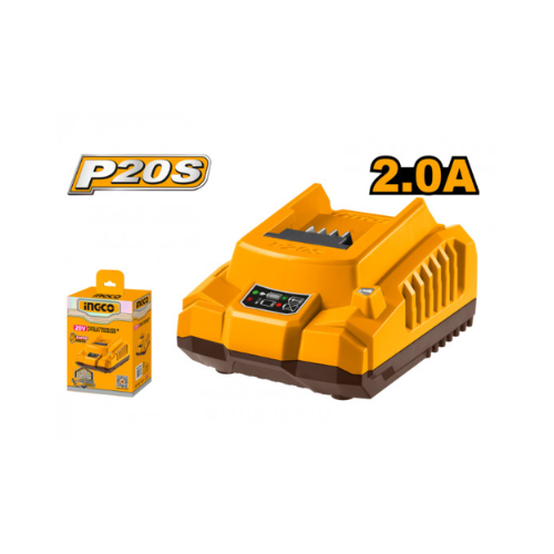 Ingco 20V Lithium-Ion Battery Charger (2.0Ah)