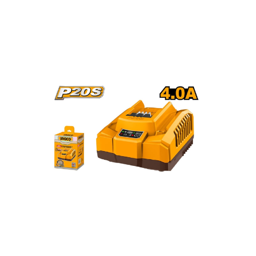 Ingco 20V Lithium-Ion Battery Charger (4.0Ah)