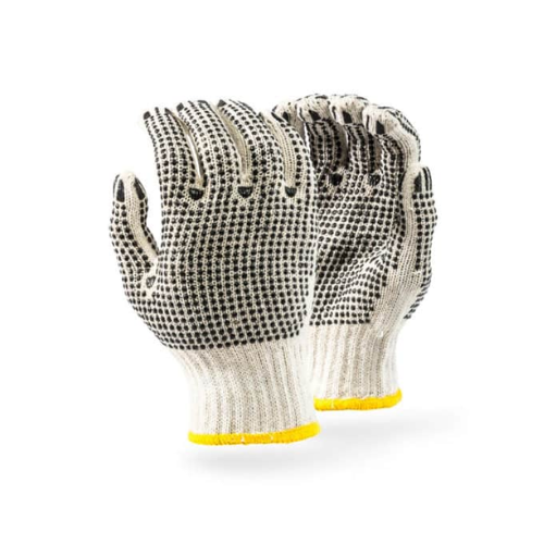 Double Dotted Cotton Gloves