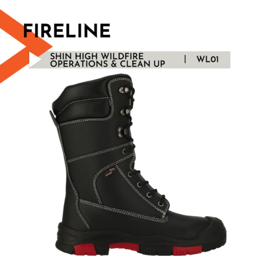 Fireline Shin High Wildfire Operations & Clean Up Boot – WL01