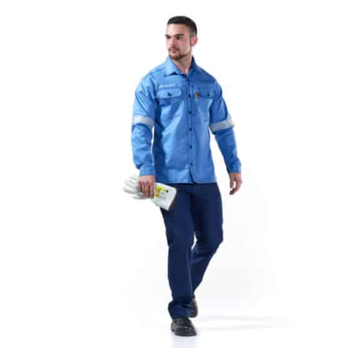 DROMEX 9.6 CAL ARC SHIRT-BLUE