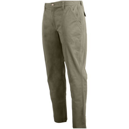 Salty Men’s Gorongosa Flat Front Chino Trouser with Utility Back Pockets
