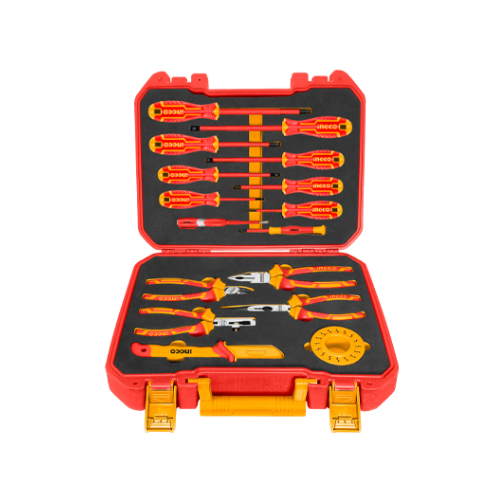 Ingco 16 Pieces Insulated  Hand Tools Set