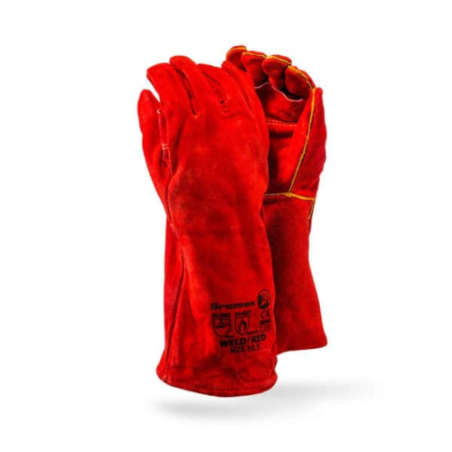 Red Heat Resistant Gloves Box (60)