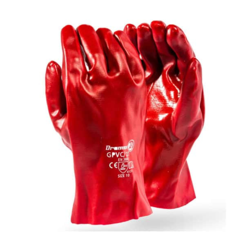 PVC Open Cuff 27cm Gloves Pack (12)