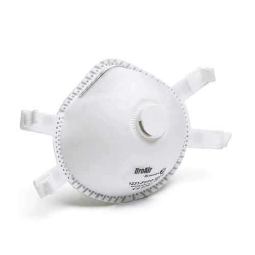 Dromex 1231 Valved Disposable Moulded FFP3 Mask