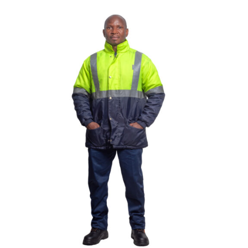 Vulcan Workwear Hi Viz Two Tone Freezer Jacket