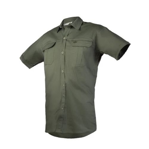 Vulcan Workwear Men’s Bush Shirt Short Sleeve