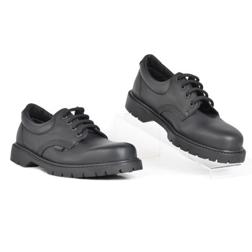 Ladies Bronx D1 Casual Black Lace-Up
