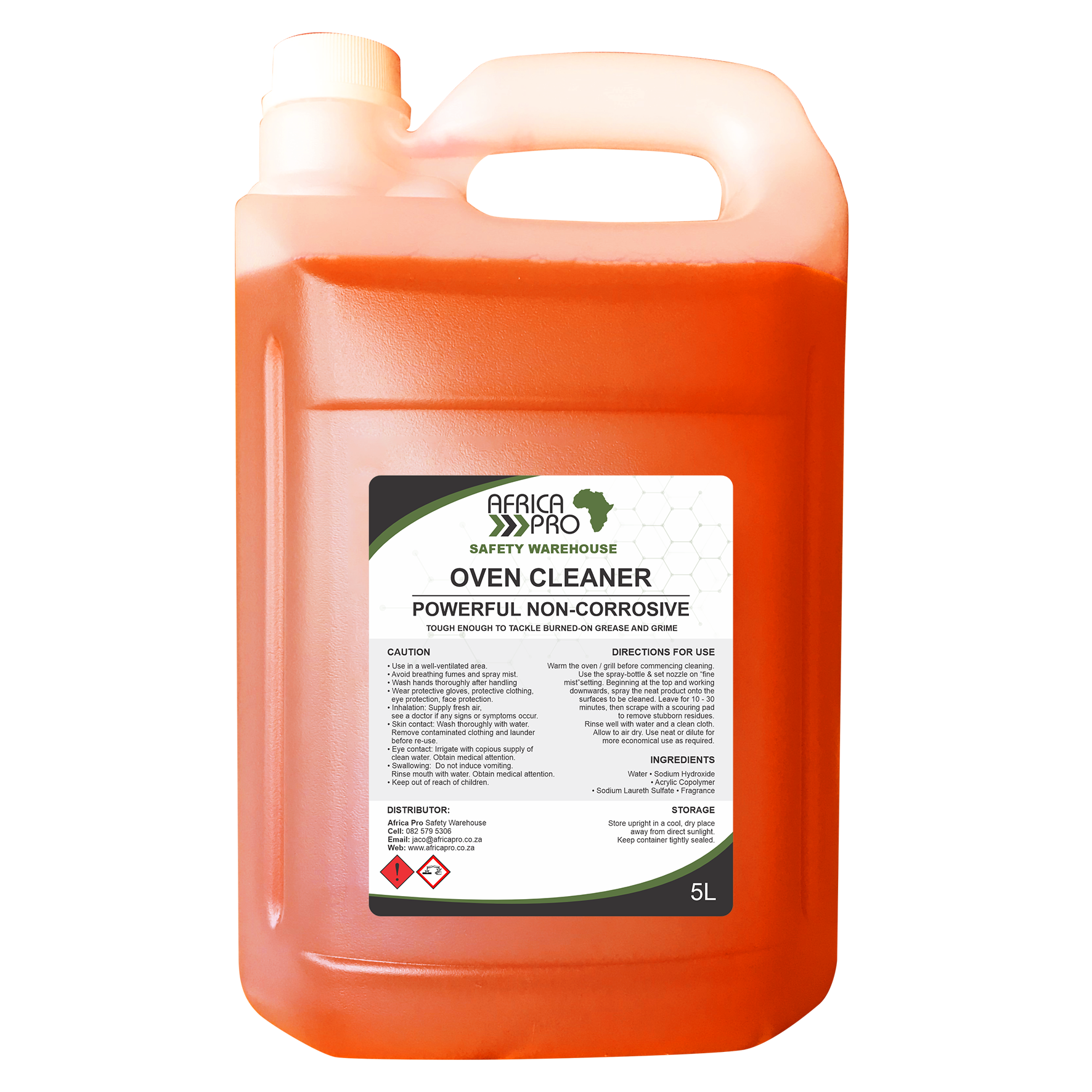 Africa Pro Oven Cleaner 5lt