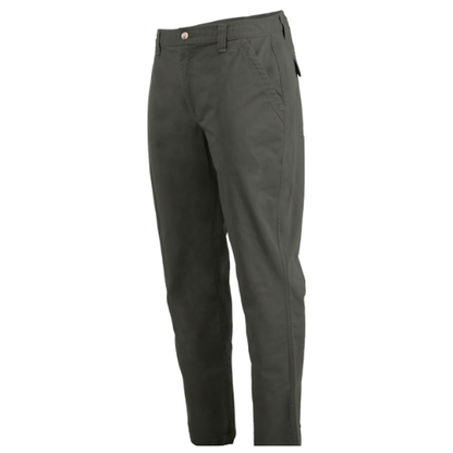 Salty Men’s Gorongosa Flat Front Chino Trouser with Utility Back Pockets
