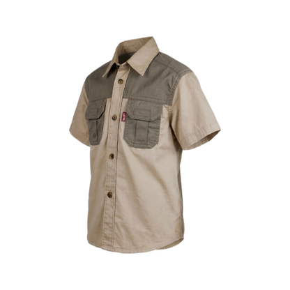 Meerkat Kids Two Tone Bush Shirt