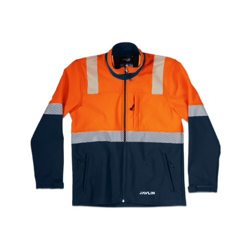 Javlin Hi-Viz 2-Tone Utility Softshell Jacket
