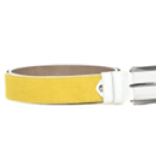 C&J Yellow LADIES CASUAL BELT ( 6C.CES524A)