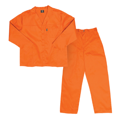 Paramount 80/20 Polycotton Conti Suit Orange