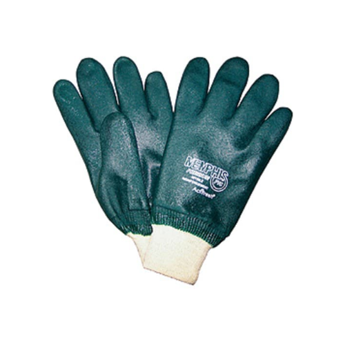 PVC Double-Dipped Rough Knit Gloves