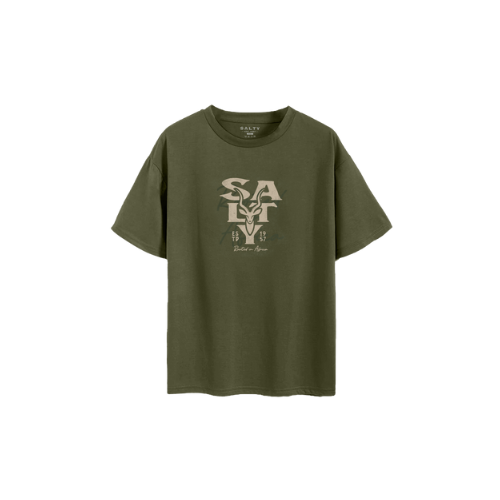 Salty Kudu (8482H-CO) 100% RINGSPUN COTTON T-SHIRT