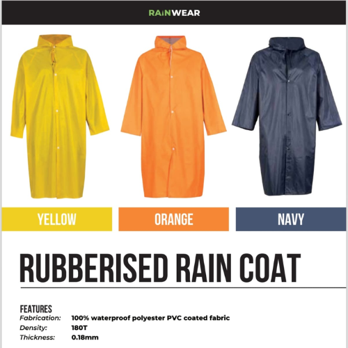 Pioneer 100% Waterproof PVC Raincoat