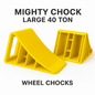 Mighty Chock Large 40 Ton (Pack of 2)